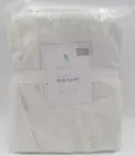 Pottery Barn Kids Gold Sprinkle Sparkly Dot Tulle Bed Skirt Full White #296M