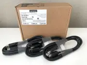 Lenovo ThinkPad 40B20135US Universal USB-C Smart Dock Station w HDMI + DP Cables