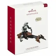 Hallmark Keepsake A WILD RIDE ON ENDOR 2019 Ornament MAGIC Star Wars