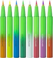Eye Liquid Liner - Colored Neon Liquid Eyeliners Pen 8x - Bright Colors Waterproof Smudge-Proof Smooth & No Fading Eye Liner for Girl