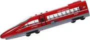 1pc Children Simulated High-Speed Railway Toy Sound Light Pull Back Toy Red Locomotive Sturdy Tough for Early Education Random