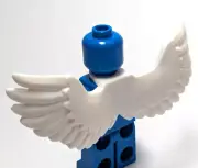 Lego - Minifigure Utensil - White, Wings, Bird