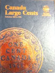 #2478 Whitman Canadian Large Cent 1858-1920