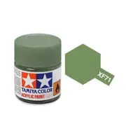 Tamiya 10ml Acrylic Paint Mini XF-71 Cockpit Green 81771