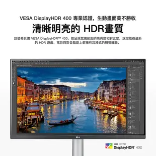 LG 27UP850N-W 拆封新品 27吋4K IPS高畫質電腦螢幕 HDR FreeSync 多工外接螢幕