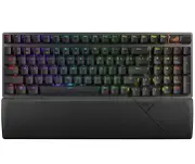 ASUS ROG STRIX SCOPE II 96 WL Snow Switch Wireless Gaming Mechanical Keyboard, Tri-mode Connection, Streamer hotkeys, PBT Keycaps
