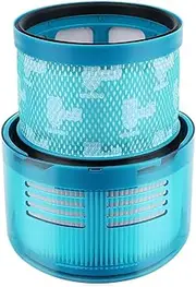 [hygieia] Washable HEPA Filter for Dyson gen5detect Absolute/Complete SV23 & Gen5outsize SV24 Cordless Vacuum Cleaners, Spare Part Replacement Filter for Dyson Gen5