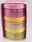 Ciroa Body Scrub Trio Set Lychee & Rose, Peach & Tea, Lemon Mint 9 oz Sealed New