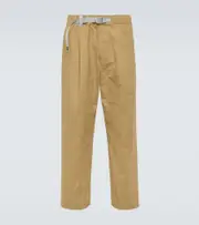 [And Wander] And Wander Technical tapered pants UK 34 brown