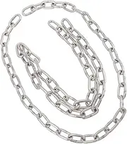 CAXUSD 2pcs Durable Stainless Steel Hammock Extender Chains for Swing Chair Birdhouse Heavy Duty Hanging Chain for Use Wear Resistant and Multifunctional Tool
