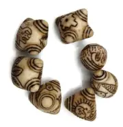 Chumpi Andean Shaman Set: Carved Stone Ceremonial Tools