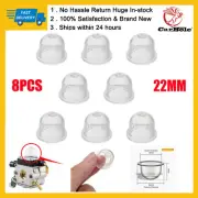 8x Carburetor Primer Bulbs Cup Ryobi Stihl McCulloch Chainsaws Brushcutter 22mm