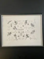 Hannah Snowdon Anastasia Tasou Rare And Limited Art Print Signed In Bloom