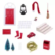 Christmas Decorations Christmas Dollhouse Set Lovely Decoration Set for Children