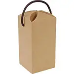 【 天愛包裝屋 】// 10個 // 花苞素牛皮手提紙盒、茶葉盒、糖果盒