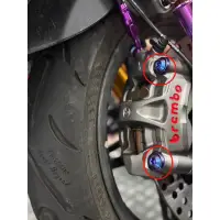 在飛比找蝦皮購物優惠-Brembo M50 正鈦螺絲 Stylema M4.34 