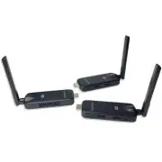 Wireless HDMI Transmitter and 2 Receiver 328FT: Portable Plug and Play 5G 108...
