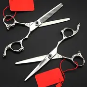 Hair Cutting Scissors, 6 inch Upscale Professional Steel Cutting Barber Haircut thinning Shears Hairdressing Scissors