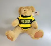 Vintage Bears from the Past, 1996 NFL Bear Green Bay Packers, New with Tags