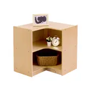 Jooyes Birchwood Corner Storage Shelf