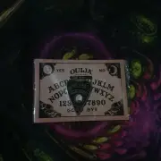Ouija Board Planchette Money Clip Mystifying Oracle Board Card