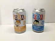 2 Sealed Funko Soda Cans Funko Freddy as He-Man & Big Boy Free S/H