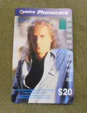#D305. UNUSED $20 AUSTRALIAN PHONECARD - MICHAEL BOLTON