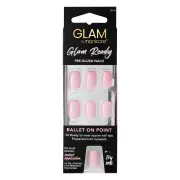 Glam Ready by Manicare Pre-Glued Nails (Ballet on Point) X 30