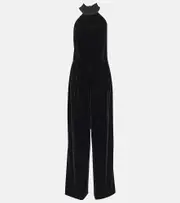 [Staud] Staud Andress halterneck jumpsuit AU 16 black