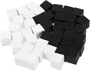 GARVALON 40Pcs Mini Game Chess Smooth Lightweight Checkers for Board Games Educational and Mind Development Activities