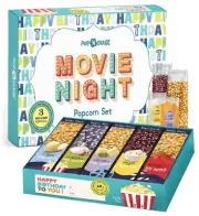 Birthday Gift Basket Movie Night Popcorn Birthday Box Food Gifts Birthday Car...