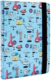 SilverHT Space Universal Printed Case (9-10.1") Metallic Blue