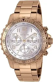 [Invicta] Men's 11368 Specialty Analog Display Swiss Quartz Rose Gold Watch
