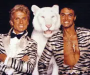 SIEGFRIED & ROY 8X10 PUBLICITY PHOTO / Archival Magicians Photo Reprint