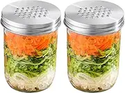Cheese Grater, Cheese Grater Lid for Mason Jar - Multipurpose Mason Jar Cheese Ripper Lid | Portable Cheese Shredder, Household Chopper for Home, Kitchen, Restaurant