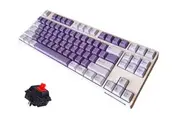 MoonParadise White Cherry MX Red Uranus V80 No Backlit Wired Keyboard