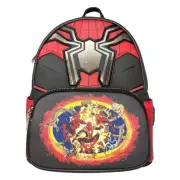 NWT Loungefly Spider-Man No Way Home Faux Leather Mini Backpack