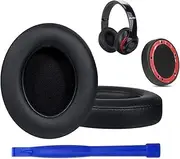 JALPolat® Replacement Ear Pads Cushions for Beats Studio 2 & 3 (B0501, B0500) Wired & Wireless Headphones Earpads – Comfortable Noise Isolation Memory Foam, Soft & Long Lasting (Black)