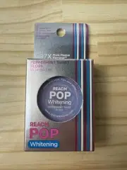 REACH POP Whitening Dental Floss, Peppermint Twist Floss, Baking Soda Infused
