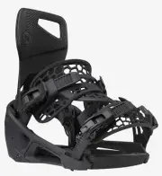 2025 Nidecker Supermatic Snowboard Bindings Black XL (11-14)