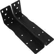 2Pcs Heavy Duty Wall Shelf Brackets Sturdy Cold Rolled Support for Shelving for Kitchen Bathroom Tv Cabinets and Book Shelves Strong Load Bearing Capacity