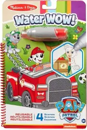 Melissa & Doug PAW Patrol Water Wow! Marshall Water Reveal Travel Book Activity