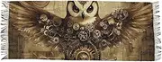 [XYMZR] Cyberpunk Owl Closeup Women’s Scarf Soft Warm Long Scarves Shawl Wrap for Winter Autumn Spring Travel Office Home, Multi-colored