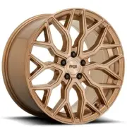 19x8.5 " Niche Wheels M263 Mazzanti Platinum Bronze with Brushed Bronze Tint (for: Honda)