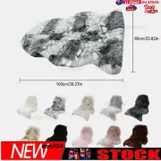 Classic Faux Sheepskin Fur Rug White Fluffy Area Rug Shag Rug Carpets Bedroom⇧