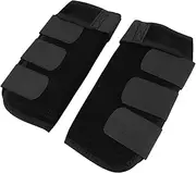 Neoprene Horse Leg Protectors, Collision Proof Leg Guards Adjust to Fit, Reduce Impact, Lightweight Horse Boots with Adjustable Straps for Dressage Riding and Equestrian Activities