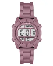 Armitron Jerry Unisex Digital Chronograph Silicone Strap Watch, 45/7043PRP