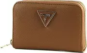 Jeans Guess Women's Zip Around Wallet - Wallets & Pouches - Brown
