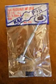 KAP PAK #116 1/2A FLEXIBLE NEEDLE VALVE FOR K&B .020 & .035 (NEW OLD STOCK)