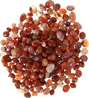 Sosoport Stone 500g Pack Natural Polished Pebbles Decorative Gravel for Garden Decorative Rocks Pebbles Stones
